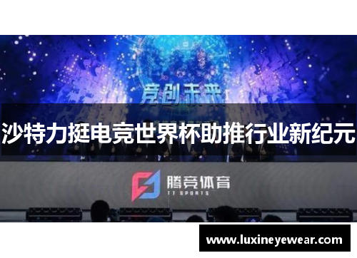 沙特力挺电竞世界杯助推行业新纪元